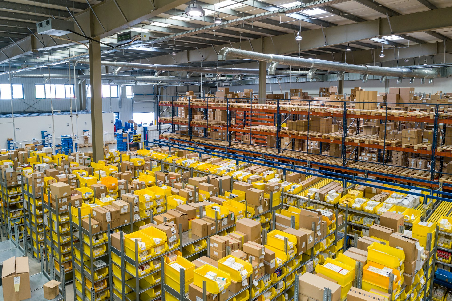 Import and export logistics operations