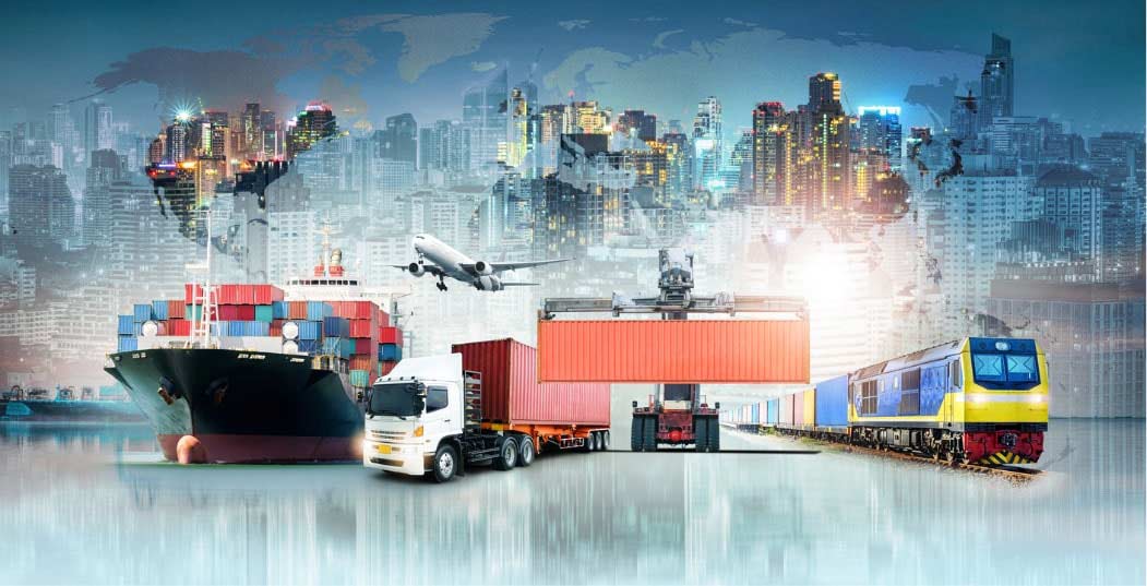 Indian truck freight transport on highway